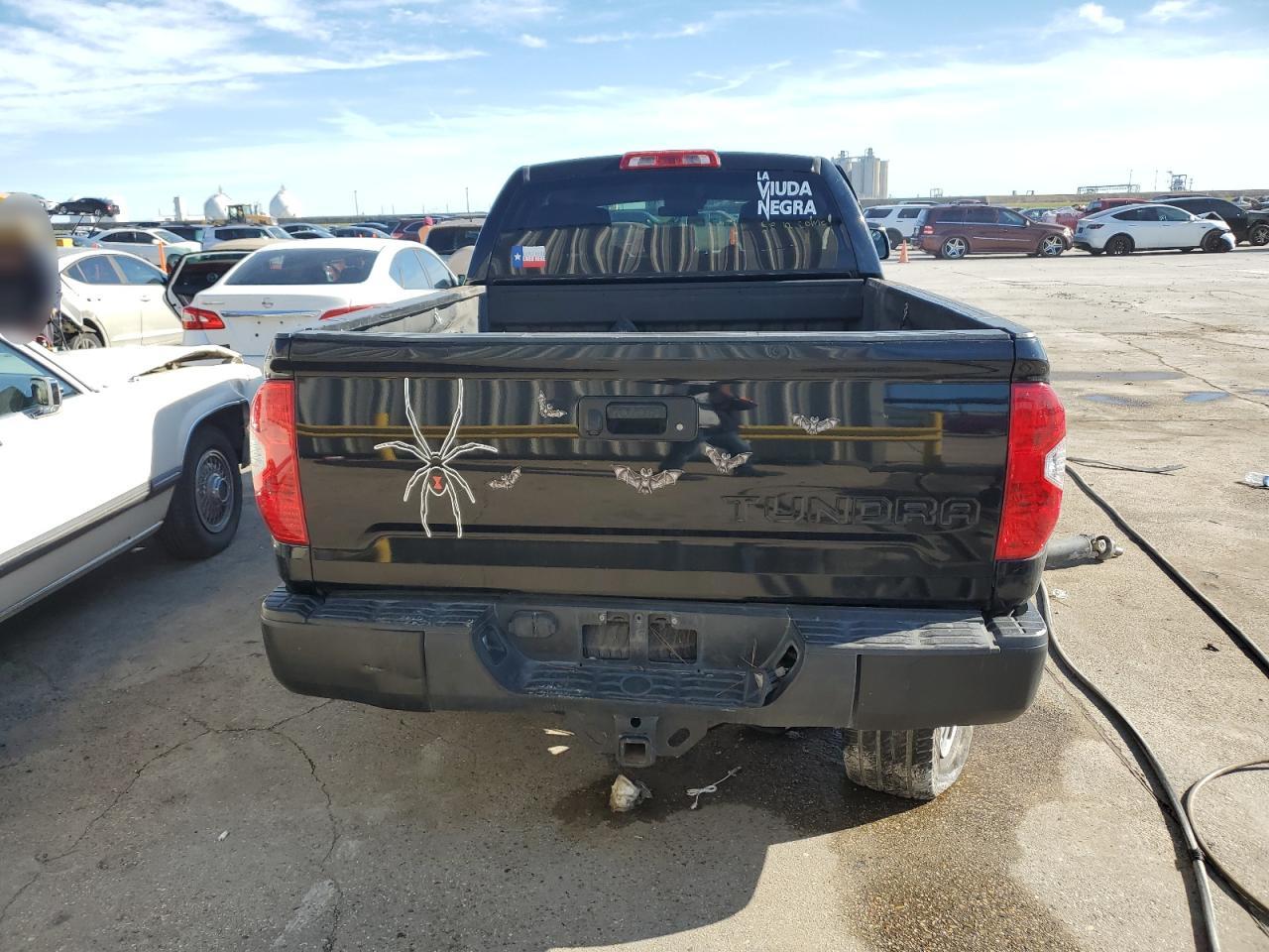 2019 Toyota Tundra VIN 5TFRM5F10KX139869 Copart auction photo, side / rear end damage thumbnail 6