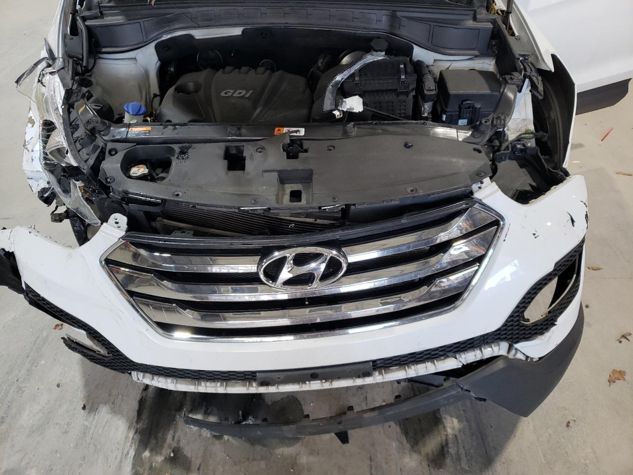 2014 Hyundai Santa Fe VIN 5XYZUDLB6EG154438 Copart auction photo, front end / rear end damage thumbnail 13