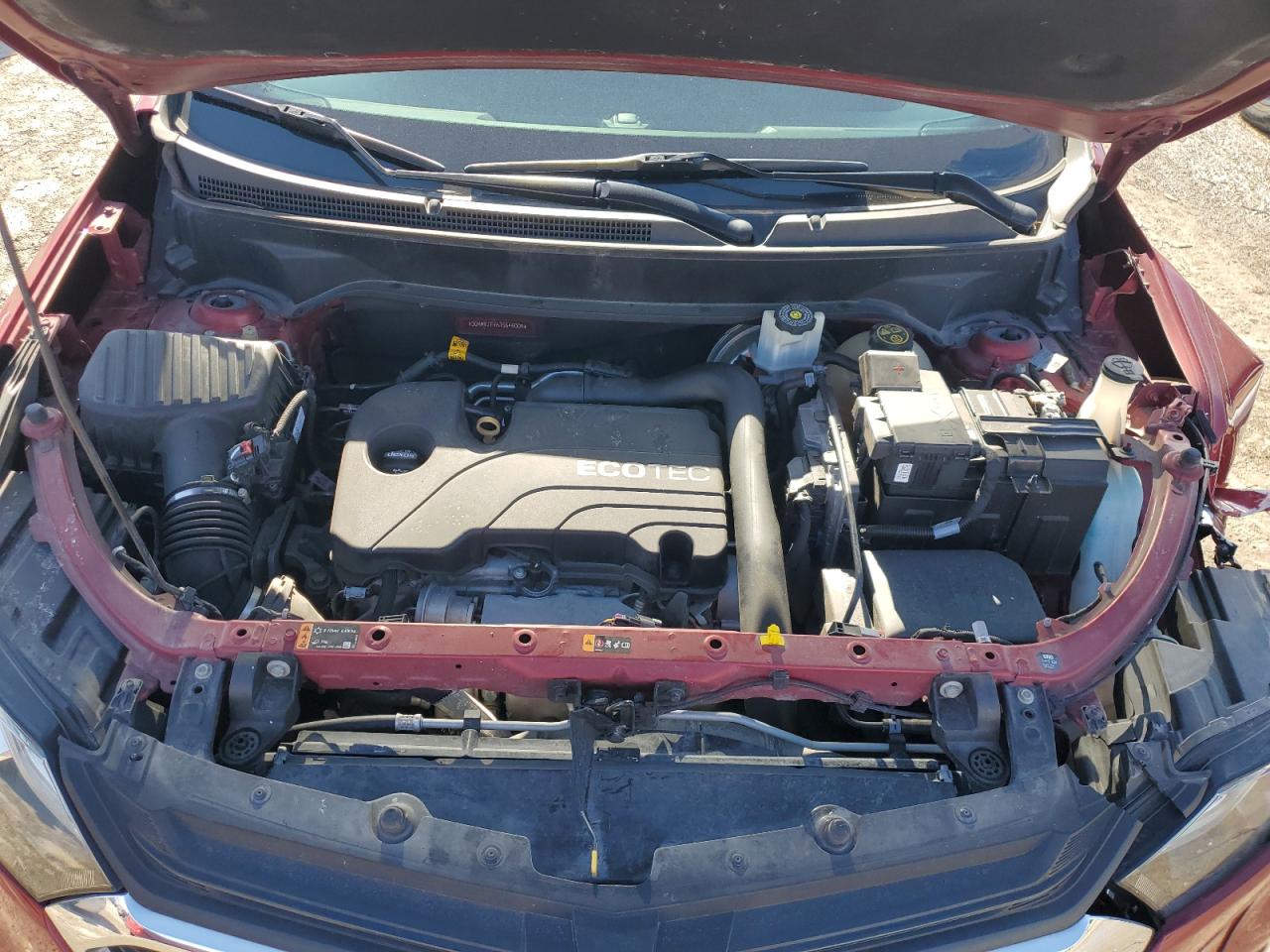2018 Chevrolet Equinox VIN 3GNAXJEV6JS645005 Copart auction photo, front end / minor dent/scratches damage thumbnail 12