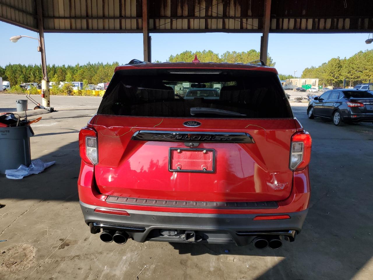 2020 Ford Explorer VIN 1FM5K8GC4LGC85968 Copart auction photo, all over damage thumbnail 6