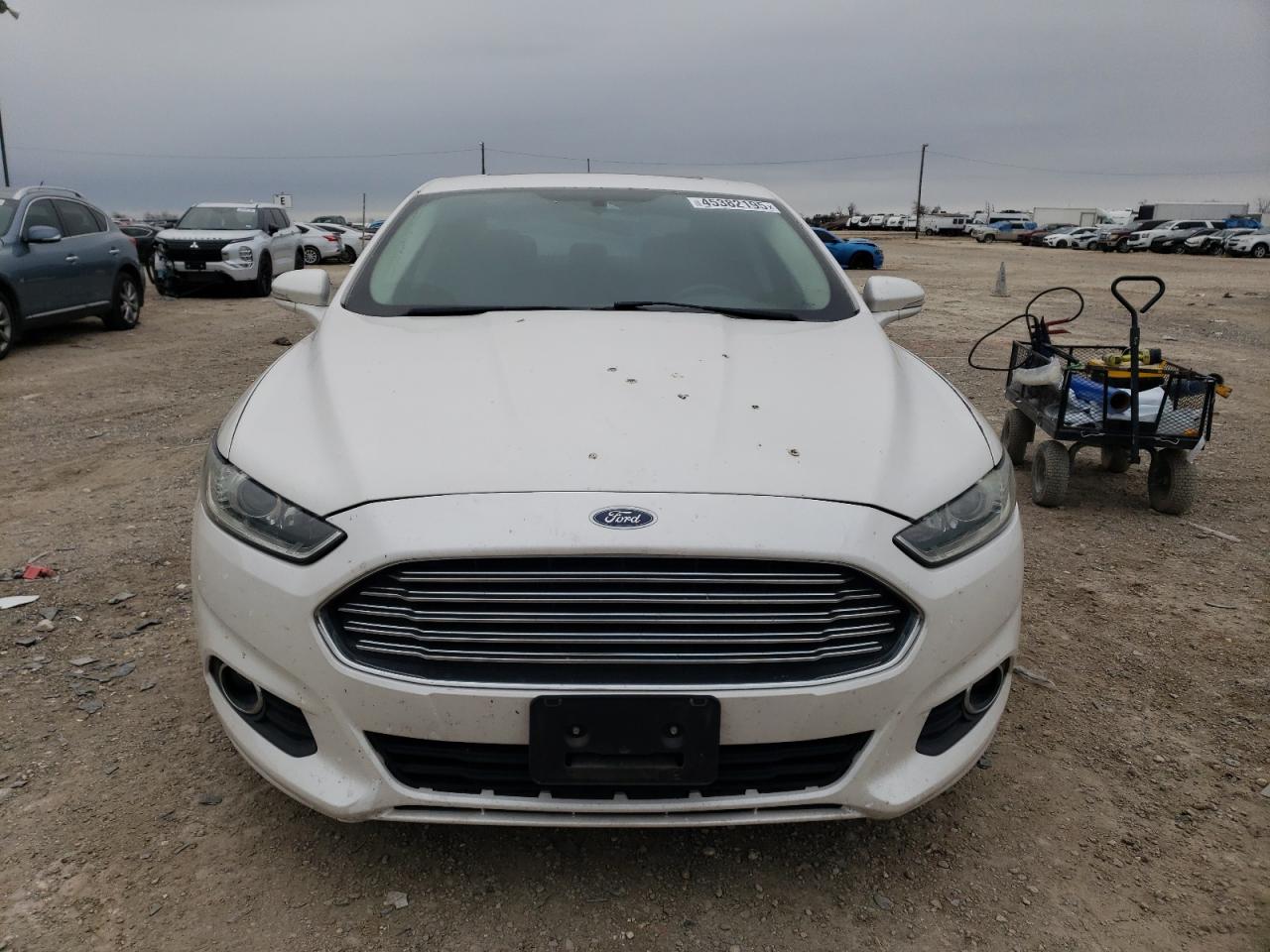 2014 Ford Fusion VIN 3FA6P0HD1ER365359 Copart auction photo, rear end / front end damage thumbnail 5