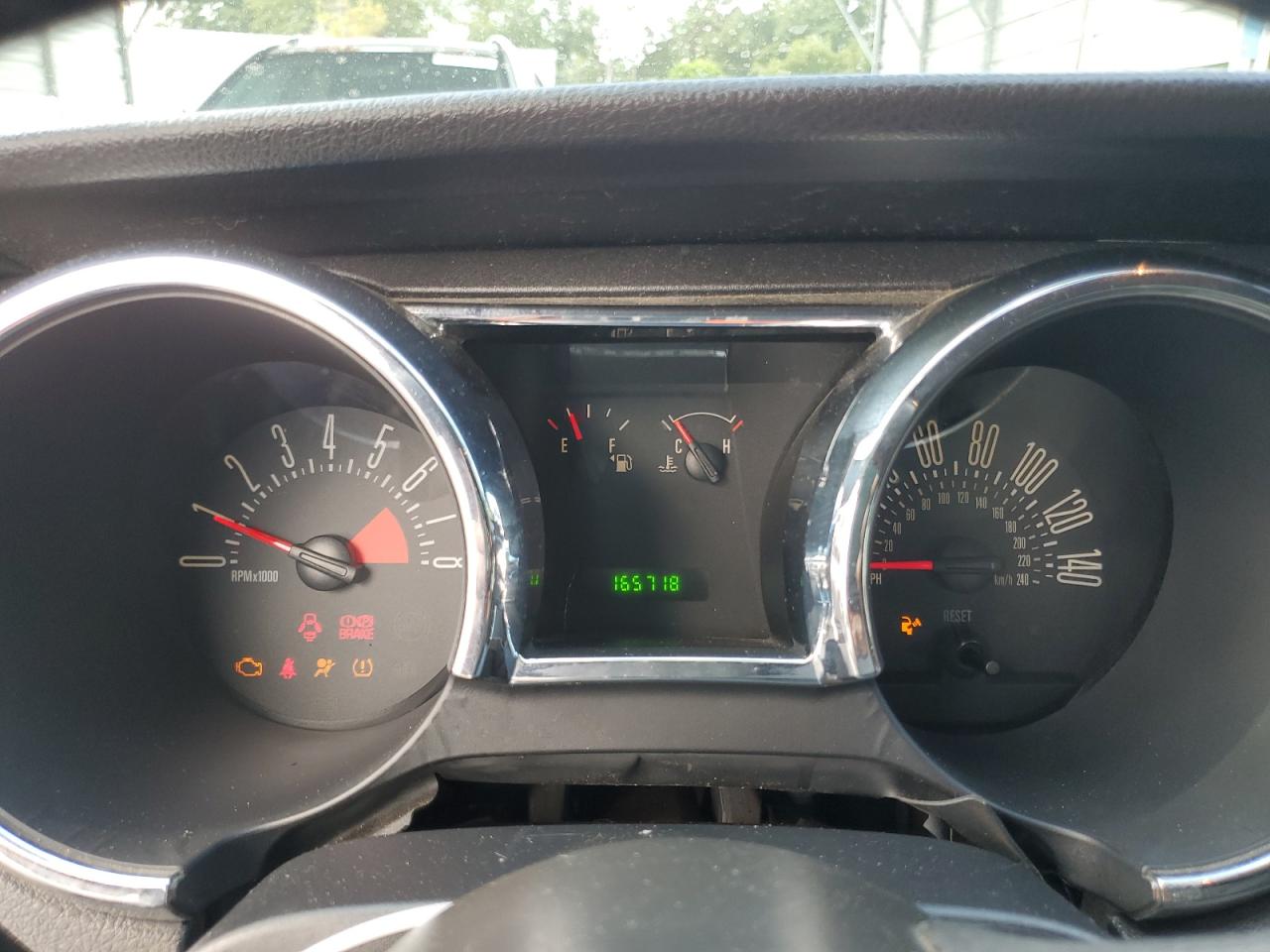 2008 Ford Mustang VIN 1ZVHT82H285111253 Copart auction photo, front end damage thumbnail 9