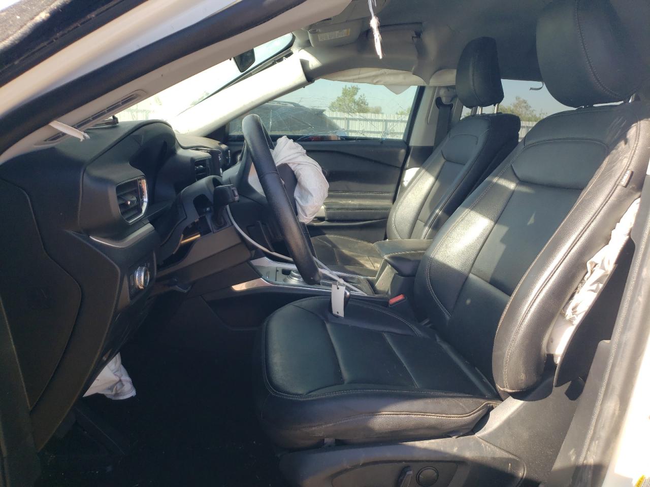 2020 Ford Explorer VIN 1FMSK7DH1LGC89179 Copart auction photo, side / front end damage thumbnail 7