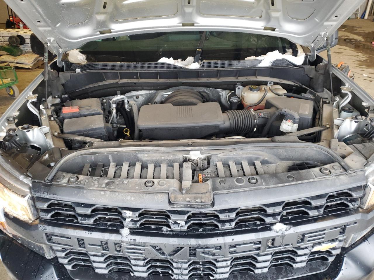 2021 Chevrolet Silverado VIN 3GCNWAEF1MG168996 Copart auction photo, rear end / side damage thumbnail 11