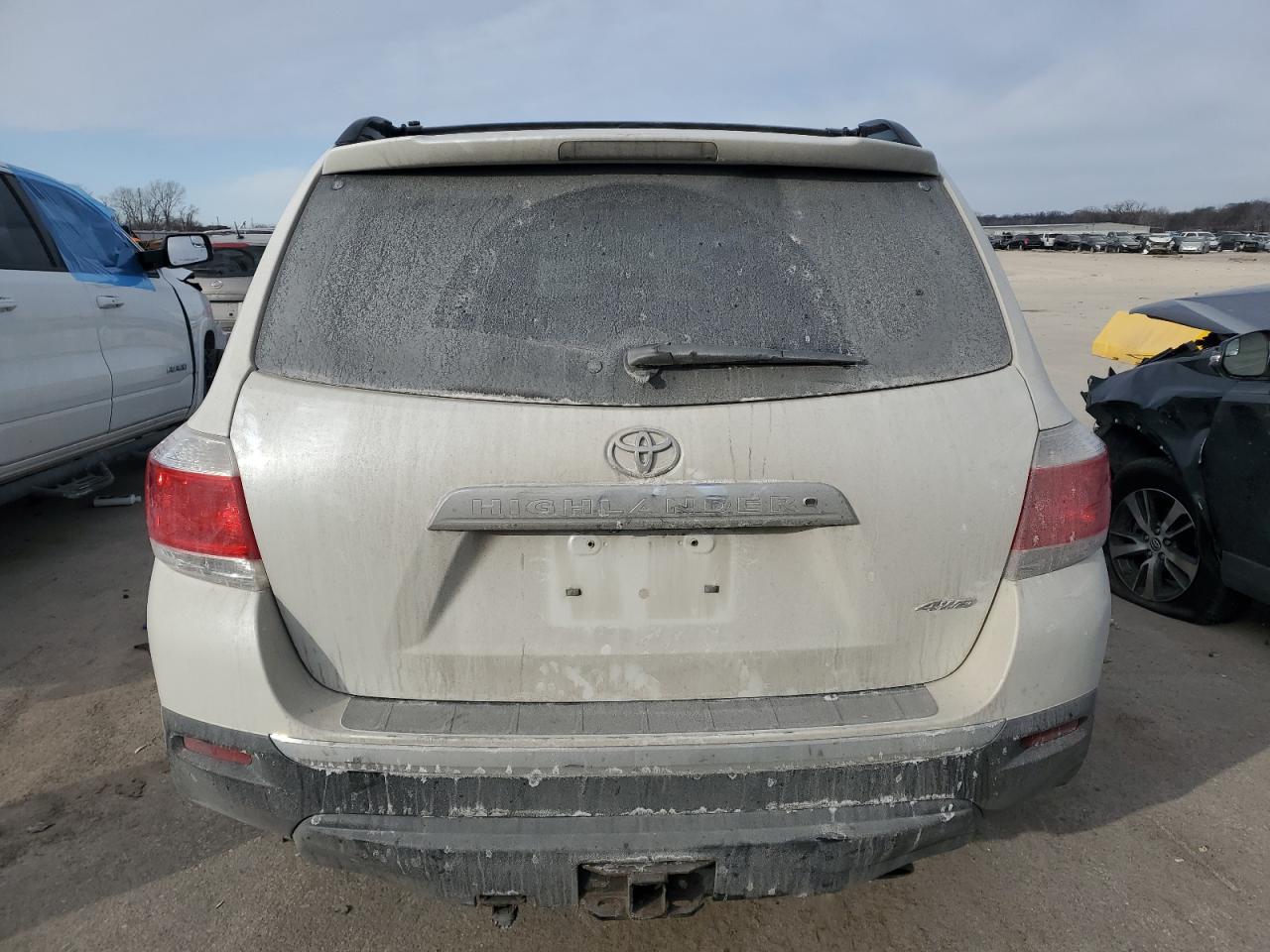 2013 Toyota Highlander VIN 5TDDK3EH7DS193603 Copart auction photo, front end damage thumbnail 6