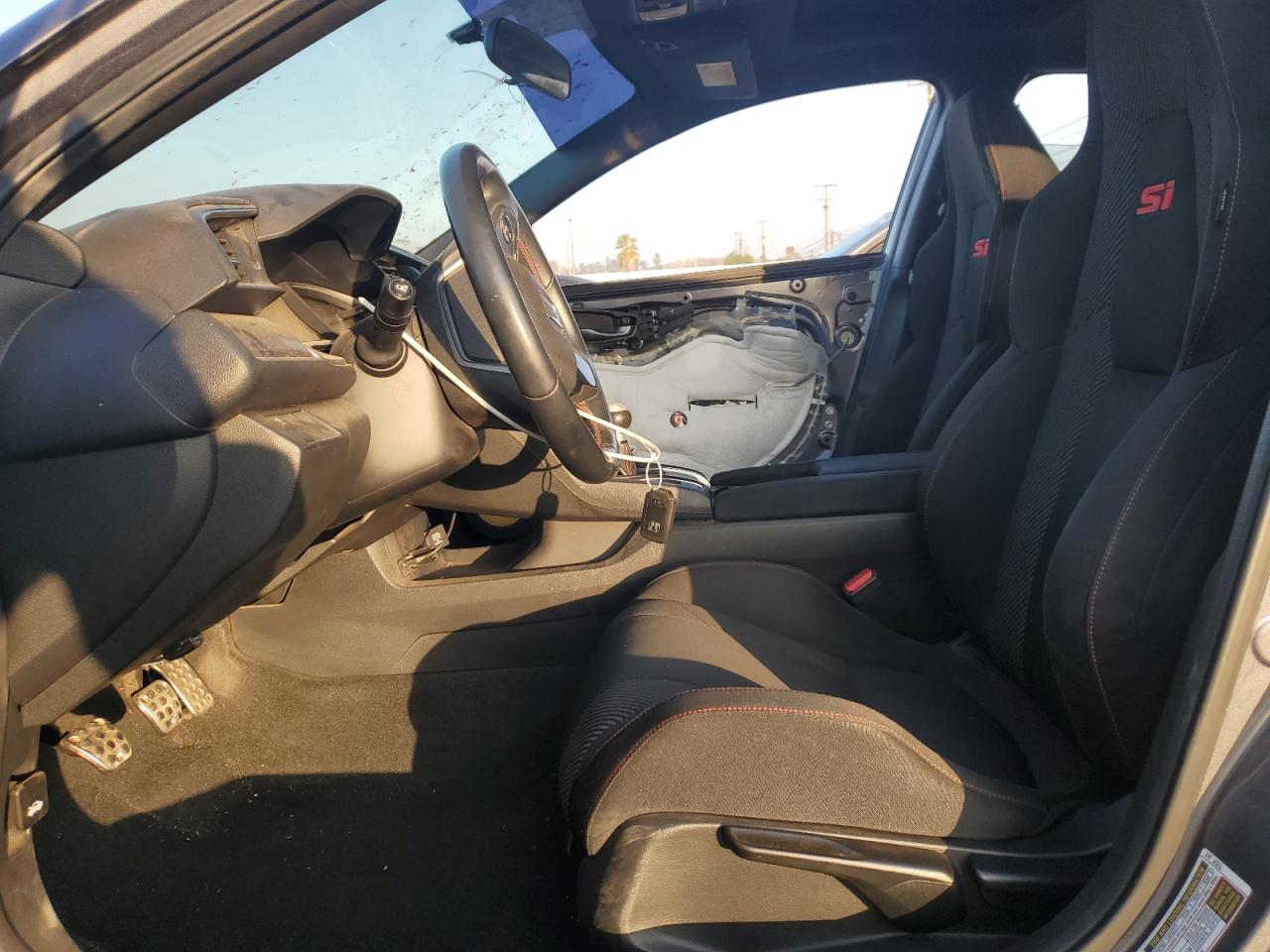 2019 Honda Civic VIN 2HGFC1E50KH705618 Copart auction photo, all over damage thumbnail 7