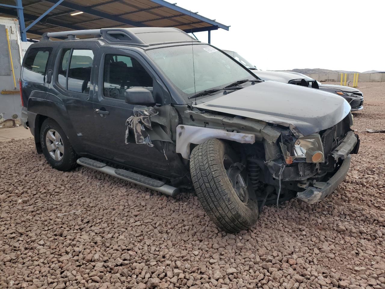 2010 Nissan XTerra VIN 5N1AN0NU0AC505176 Copart auction photo, front end / side damage thumbnail 4