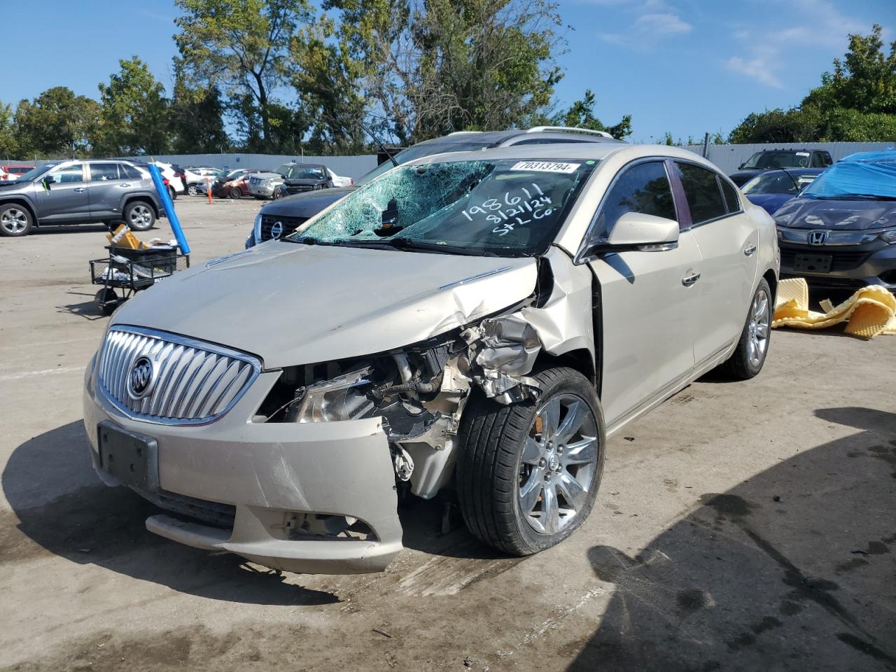 2012 Buick LaCrosse VIN 1G4GD5E35CF118349