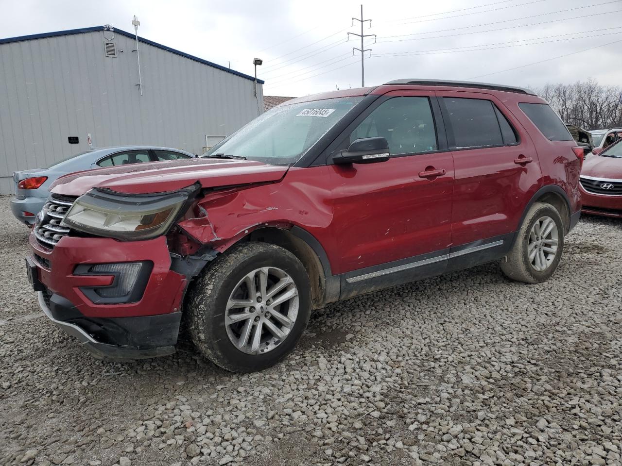2016 Ford Explorer VIN 1FM5K7D86GGA43280