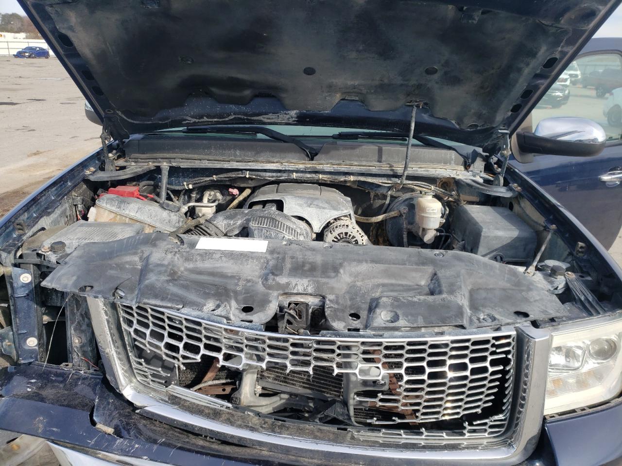 2011 GMC Sierra VIN 3GTP2UEA6BG167785 Copart auction photo, front end / side damage thumbnail 13
