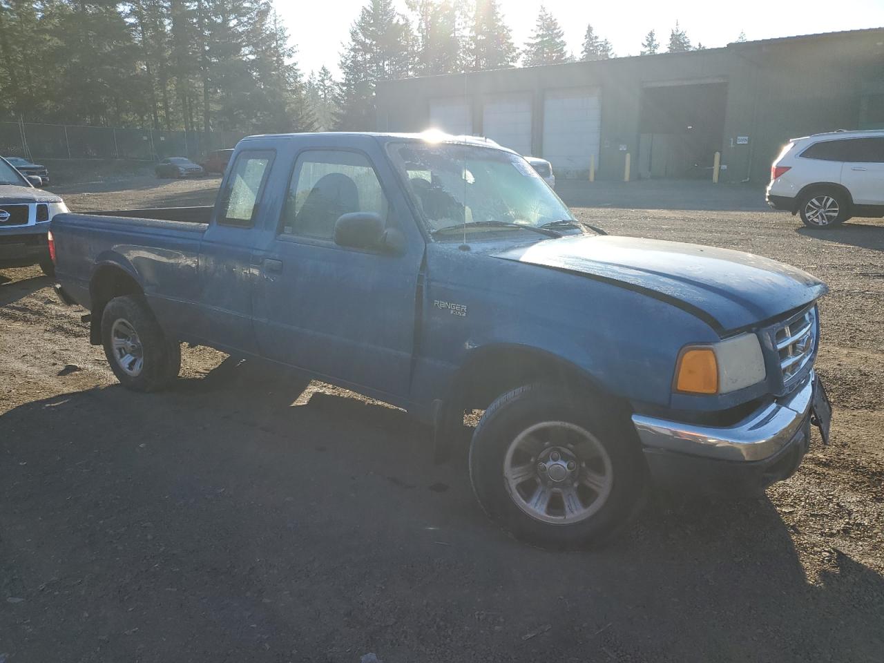 2001 Ford Ranger VIN 1FTYR14U91PA04925 Copart auction photo, front end / undercarriage damage thumbnail 4