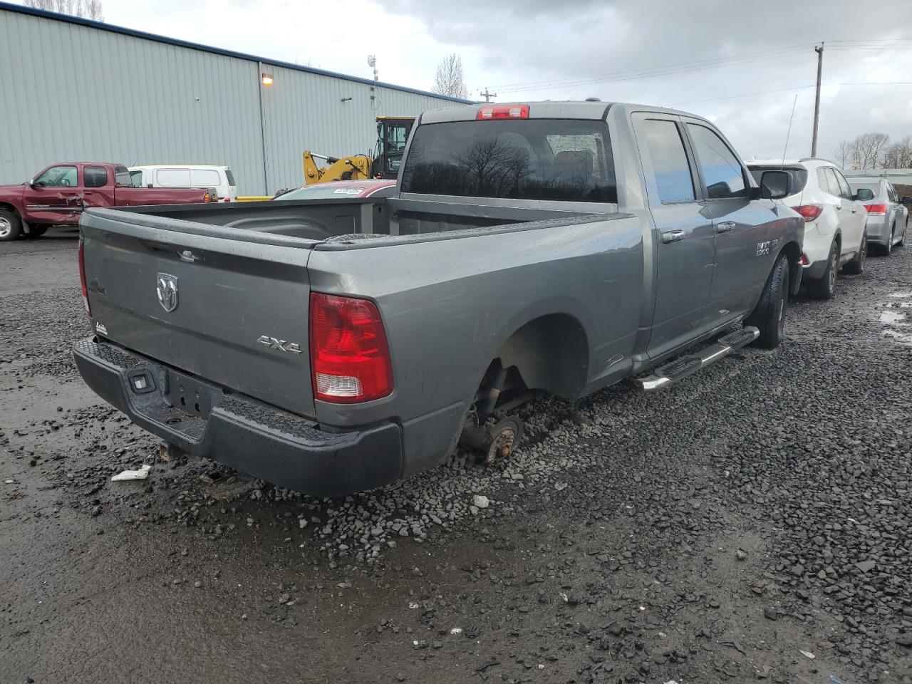 2009 Dodge RAM VIN 1D3HV18T59S808491 Copart auction photo, front end / undercarriage damage thumbnail 3