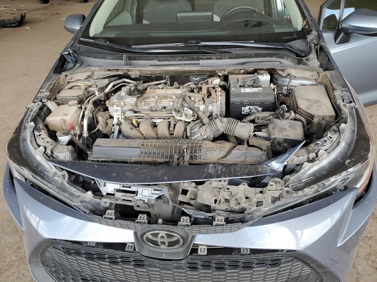 2020 Toyota Corolla VIN JTDDPRAE2LJ079455 Copart auction photo, front end / rear end damage thumbnail 13