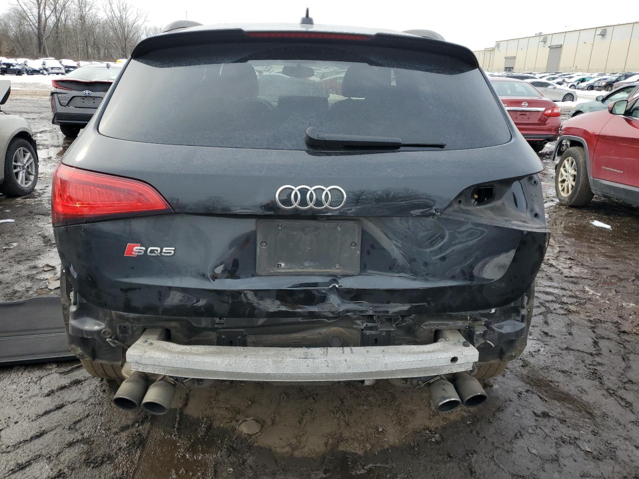 2016 Audi SQ5 VIN WA1CCAFP0GA089002 Copart auction photo, rear end damage thumbnail 6