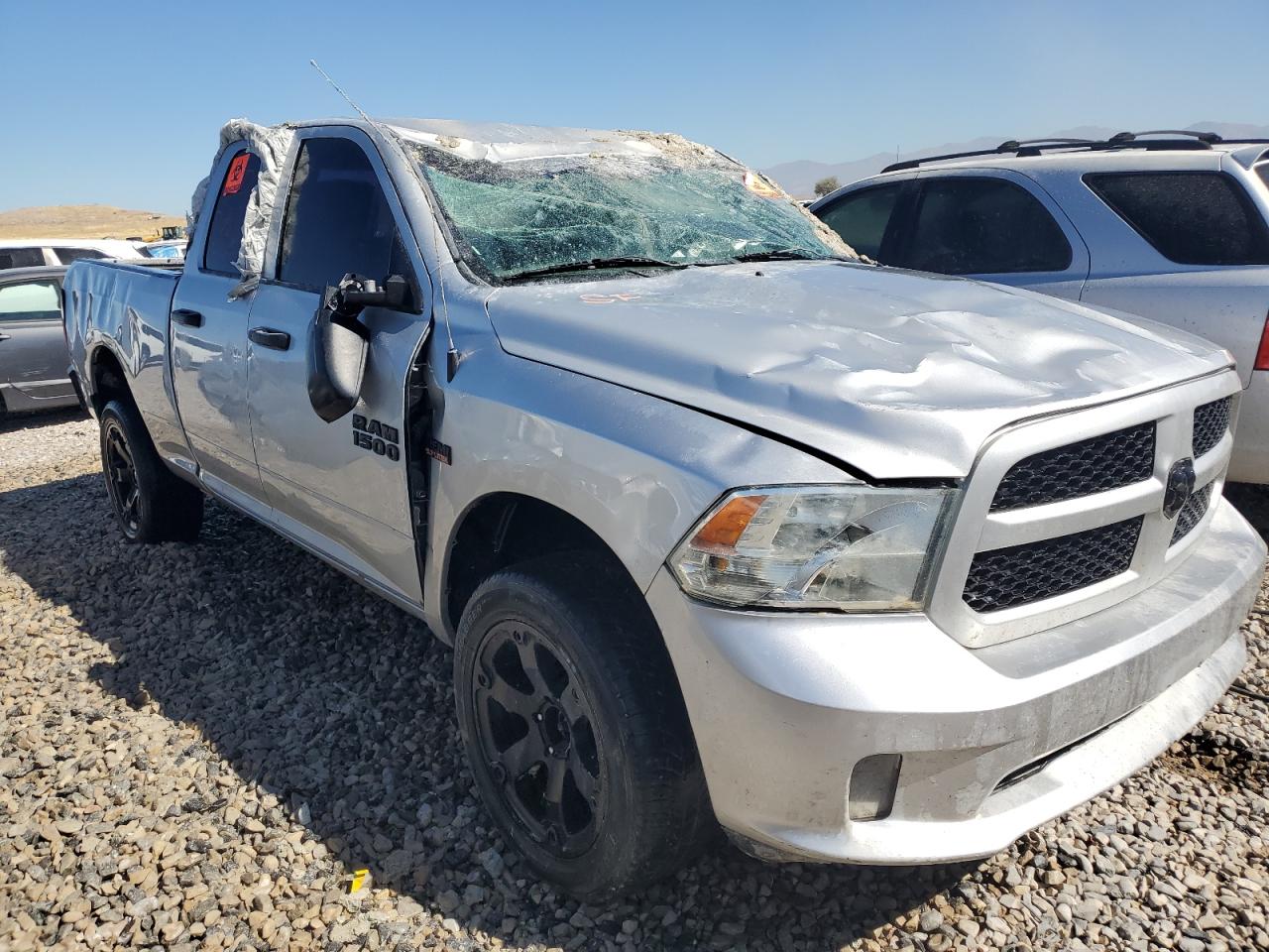 2015 RAM 1500 VIN 1C6RR7FT5FS656707 Copart auction photo, rollover damage thumbnail 4