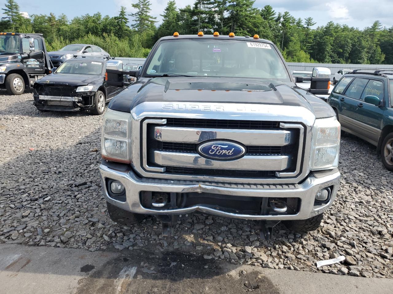 2011 Ford F250 VIN 1FT7X2B60BEA60986 Copart auction photo, rear end damage thumbnail 5