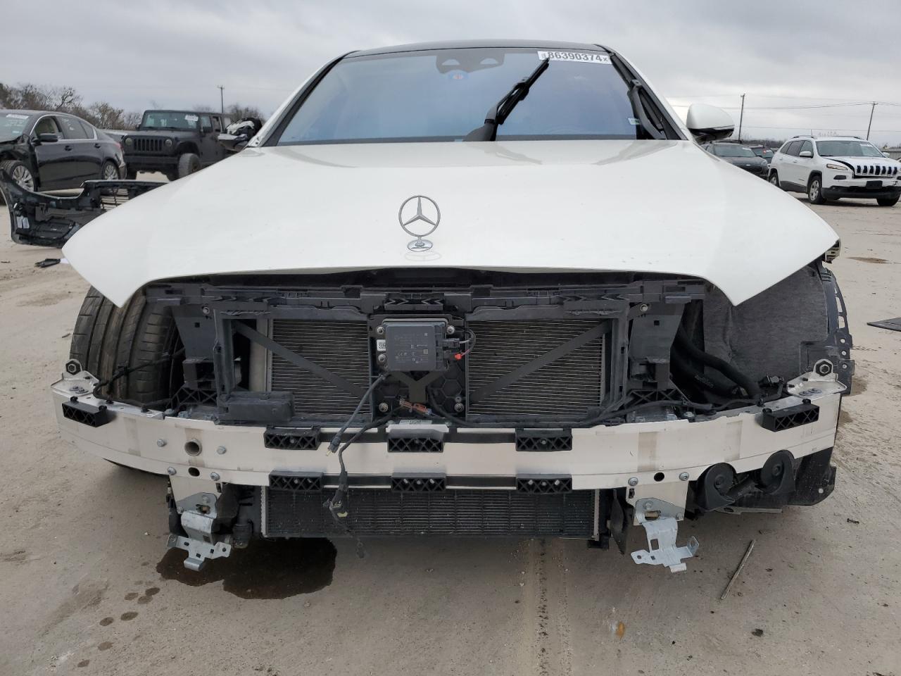 2022 Mercedes-Benz S-klasse VIN W1K6G6DB9NA142603 Copart auction photo, all over damage thumbnail 5