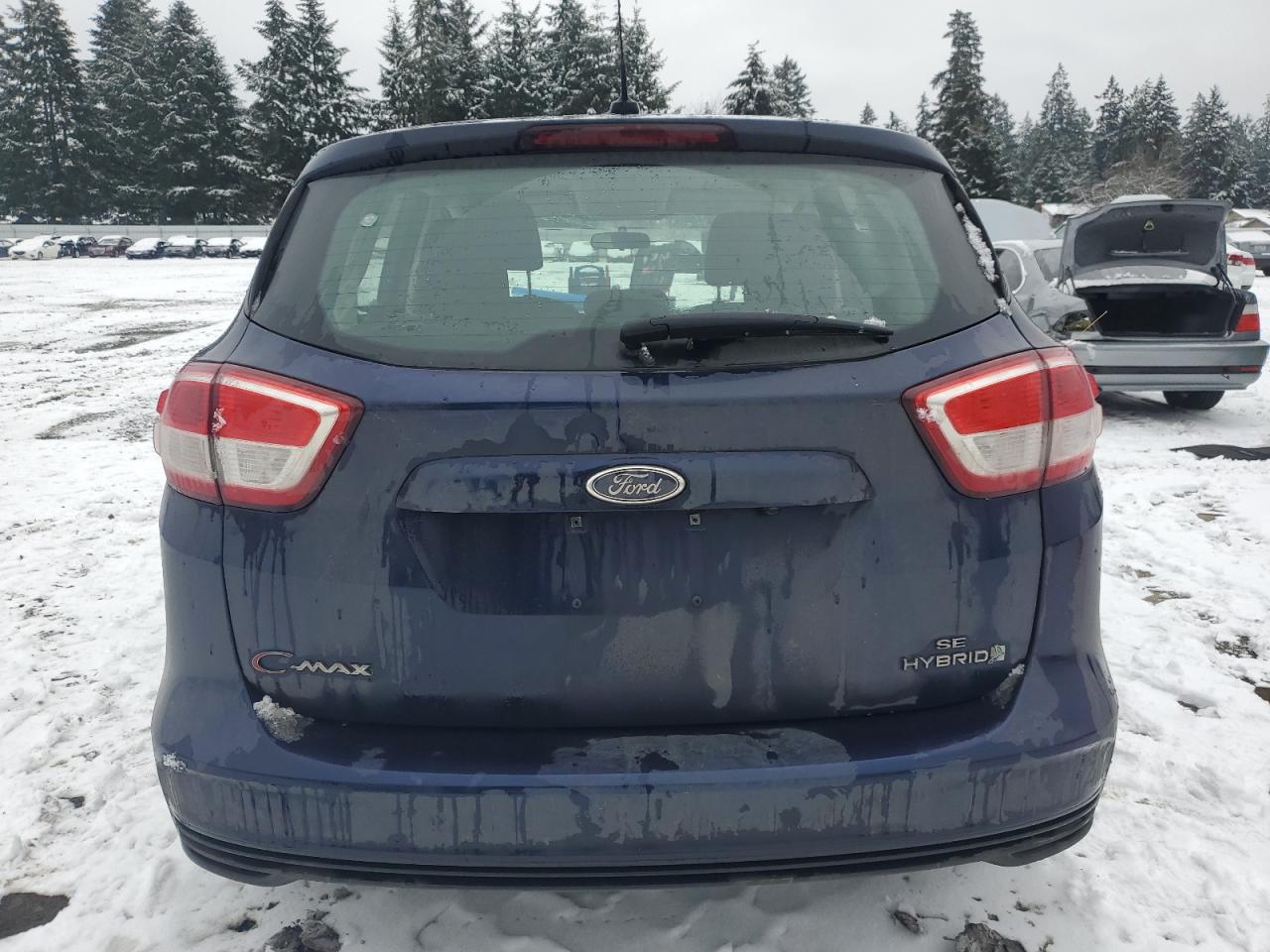 2017 Ford C-MAX VIN 1FADP5AU1HL119218 Copart auction photo, side damage thumbnail 6