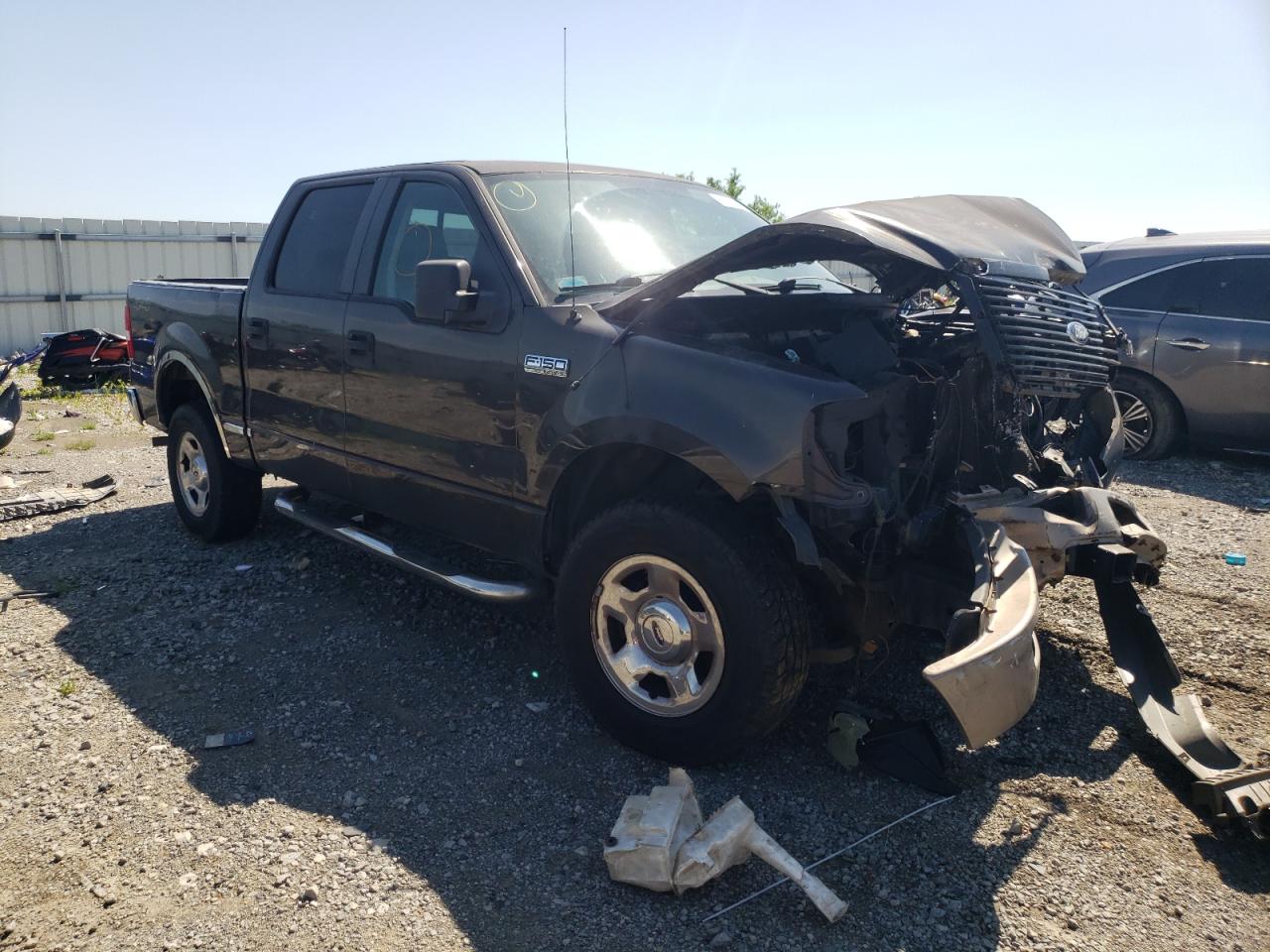 2007 Ford F-150 VIN 1FTPW14VX7FA49061 Copart auction photo, front end damage thumbnail 4