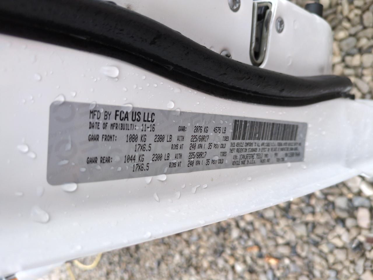 2017 Jeep Liberty (Patriot) VIN 1C4NJRFB7HD175513 Copart auction photo, front end damage thumbnail 12