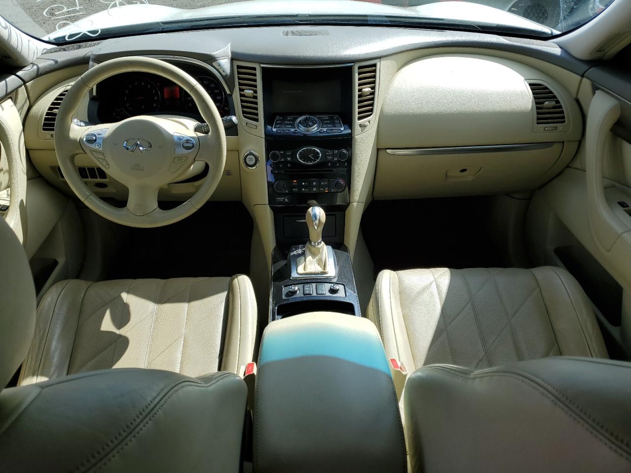 2010 Infiniti FX VIN JN8AS1MW3AM856815 Copart auction photo, side damage thumbnail 8