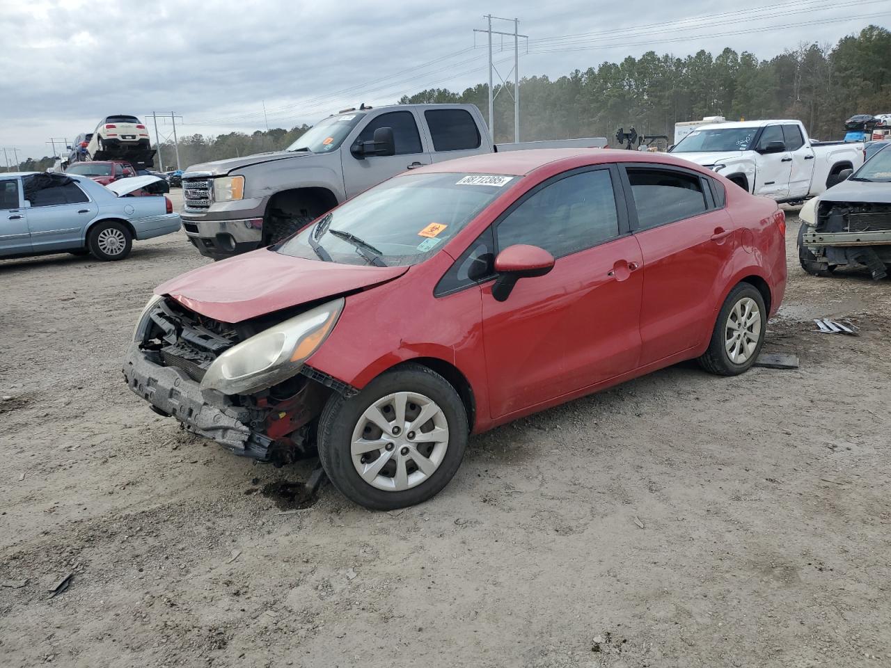 2013 KIA Rio VIN KNADM4A39D6199359