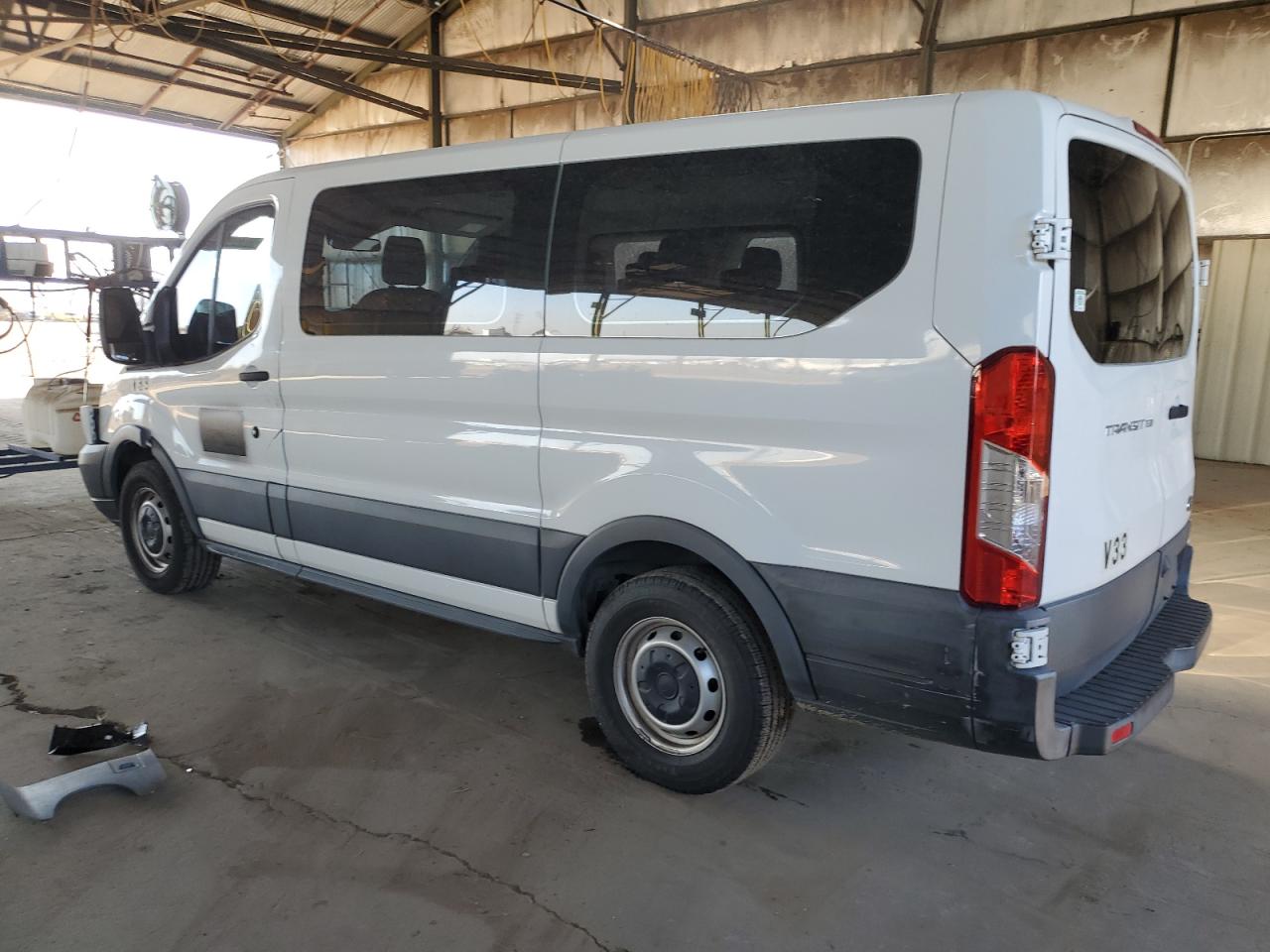 2017 Ford Transit VIN 1FMZK1ZM4HKB18450 Copart auction photo, front end damage thumbnail 2