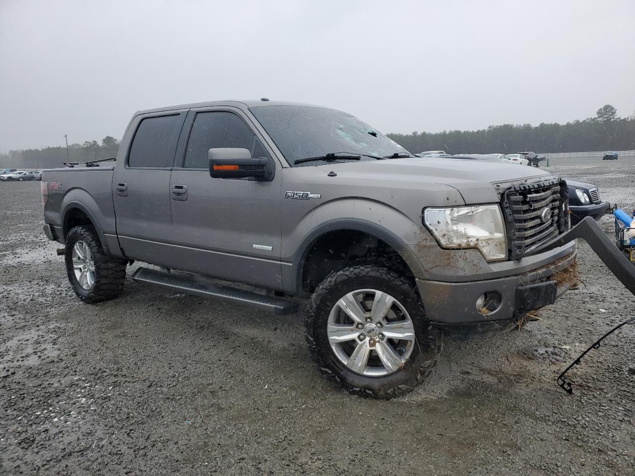 2012 Ford F-150 VIN 1FTFW1ET8CFA48929 Copart auction photo, all over damage thumbnail 4