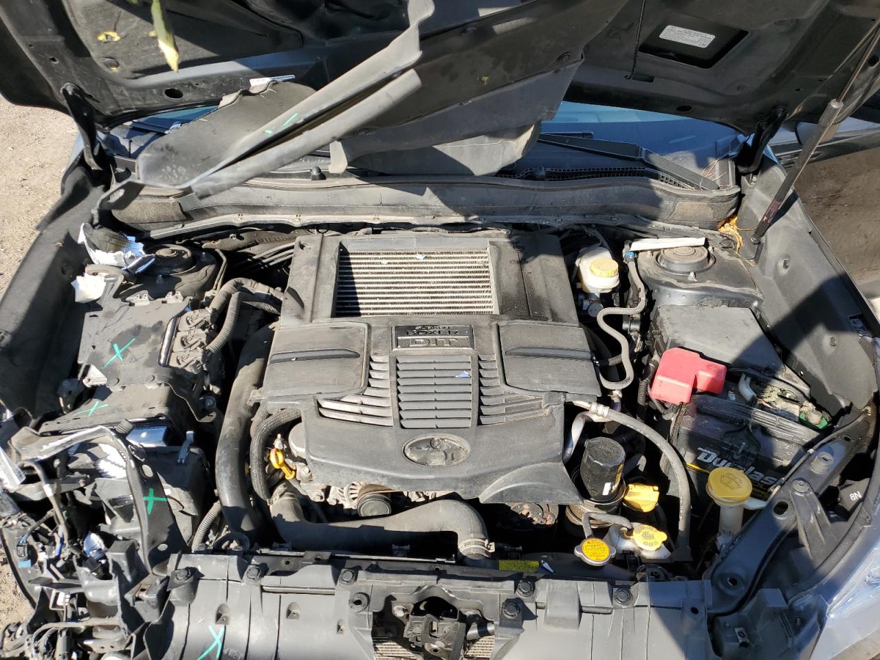 2017 Subaru Forester VIN JF2SJGECXHH401250 Copart auction photo, front end / side damage thumbnail 12