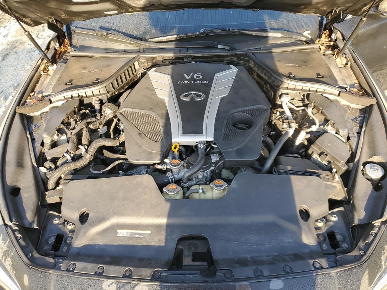 2017 Infiniti Q50 VIN JN1EV7AR7HM835601 Copart auction photo, side damage thumbnail 11