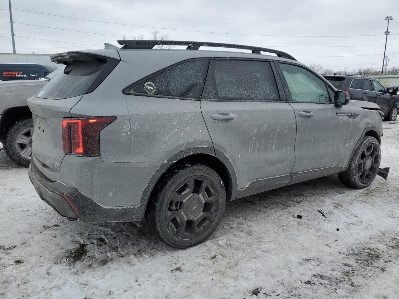 2024 KIA Sorento VIN 5XYRKDJFXRG262515 Copart auction photo, front end damage thumbnail 3