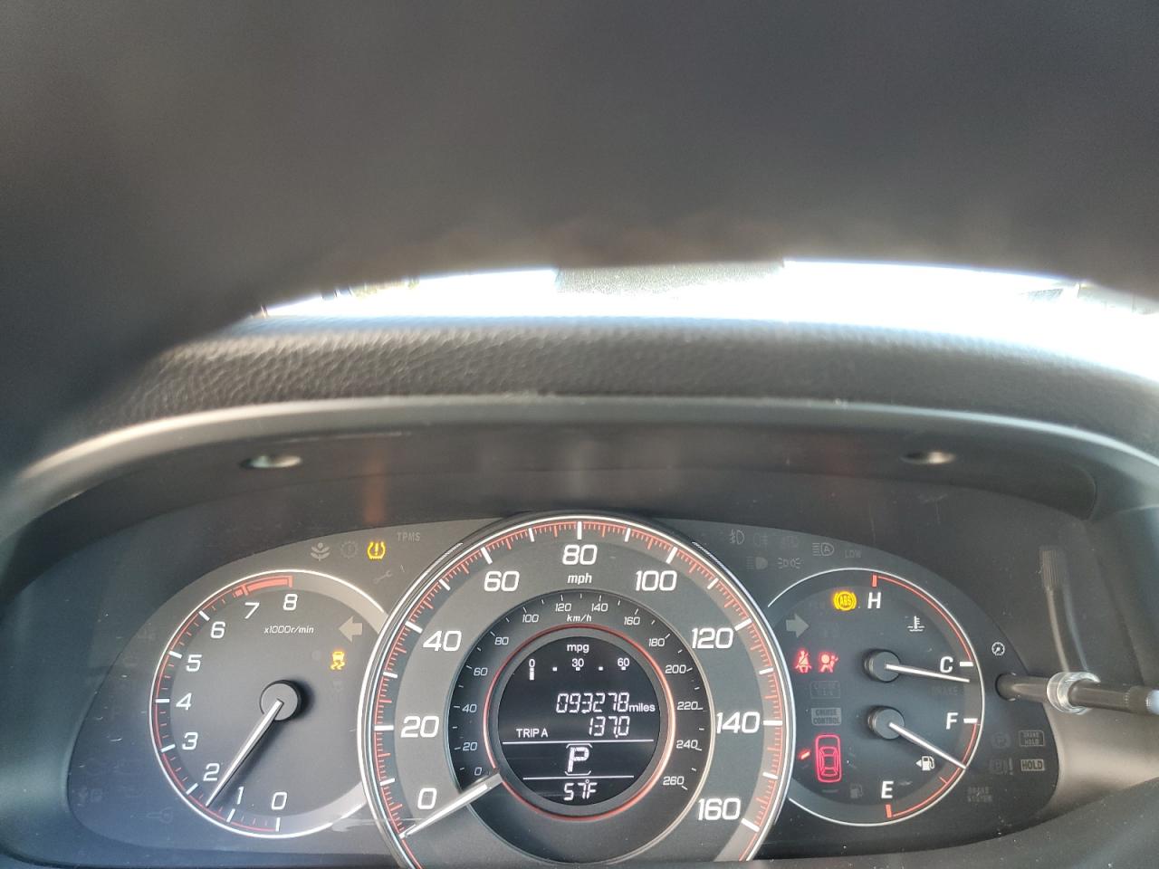 2015 Honda Accord VIN 1HGCR2F54FA024968 Copart auction photo, side damage thumbnail 9