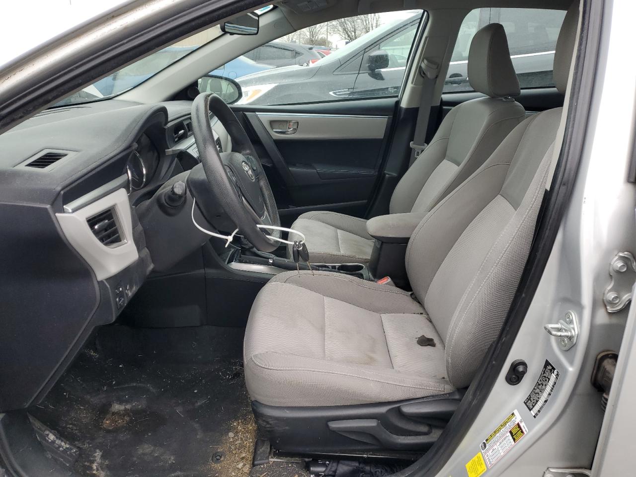 2015 Toyota Corolla VIN 5YFBURHE8FP278192 Copart auction photo, rear end / front end damage thumbnail 7