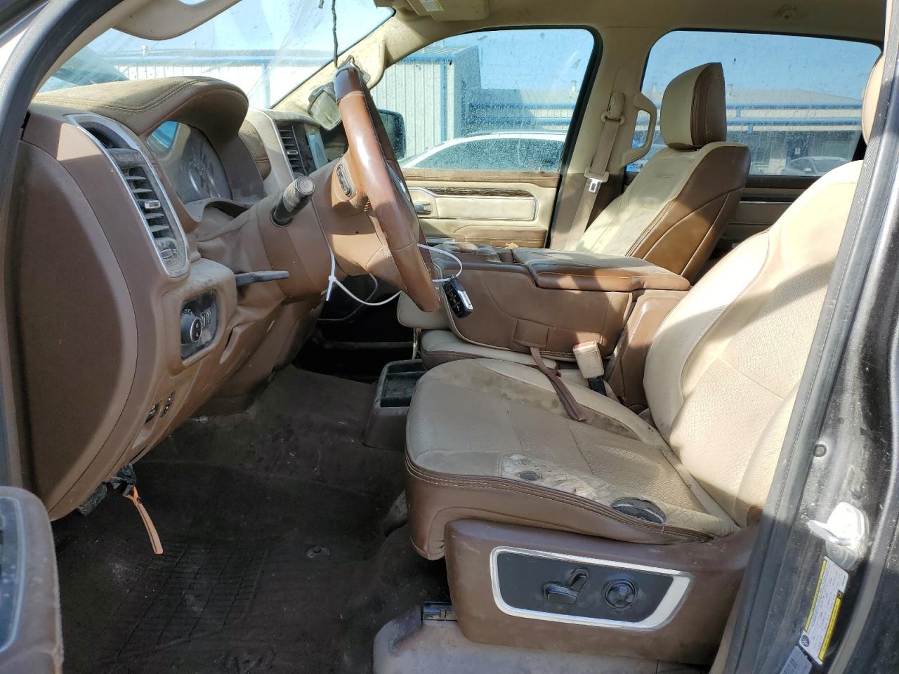 2019 RAM 1500 VIN 1C6SRFJT7KN525967 Copart auction photo, undercarriage / front end damage thumbnail 7