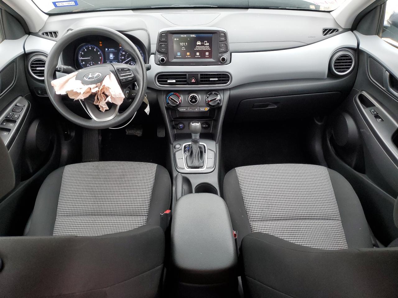 2021 Hyundai Kona VIN KM8K12AAXMU611558 Copart auction photo, front end / undercarriage damage thumbnail 8