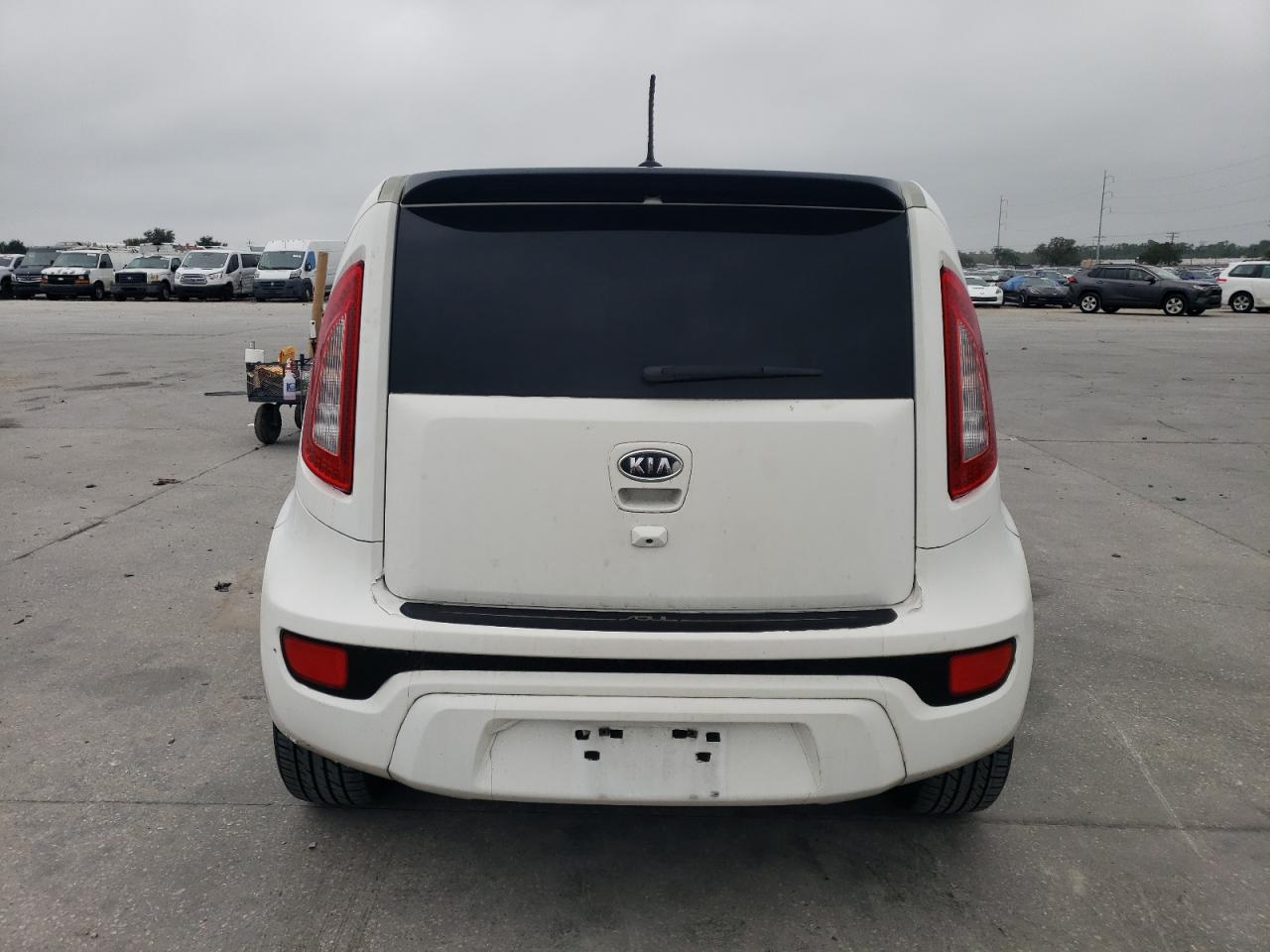 2012 KIA Soul VIN KNDJT2A68C7397298 Copart auction photo, front end damage thumbnail 6