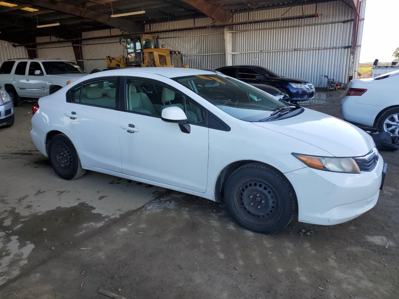 2012 Honda Civic VIN 19XFB2F58CE375102 Copart auction photo, front end damage thumbnail 4