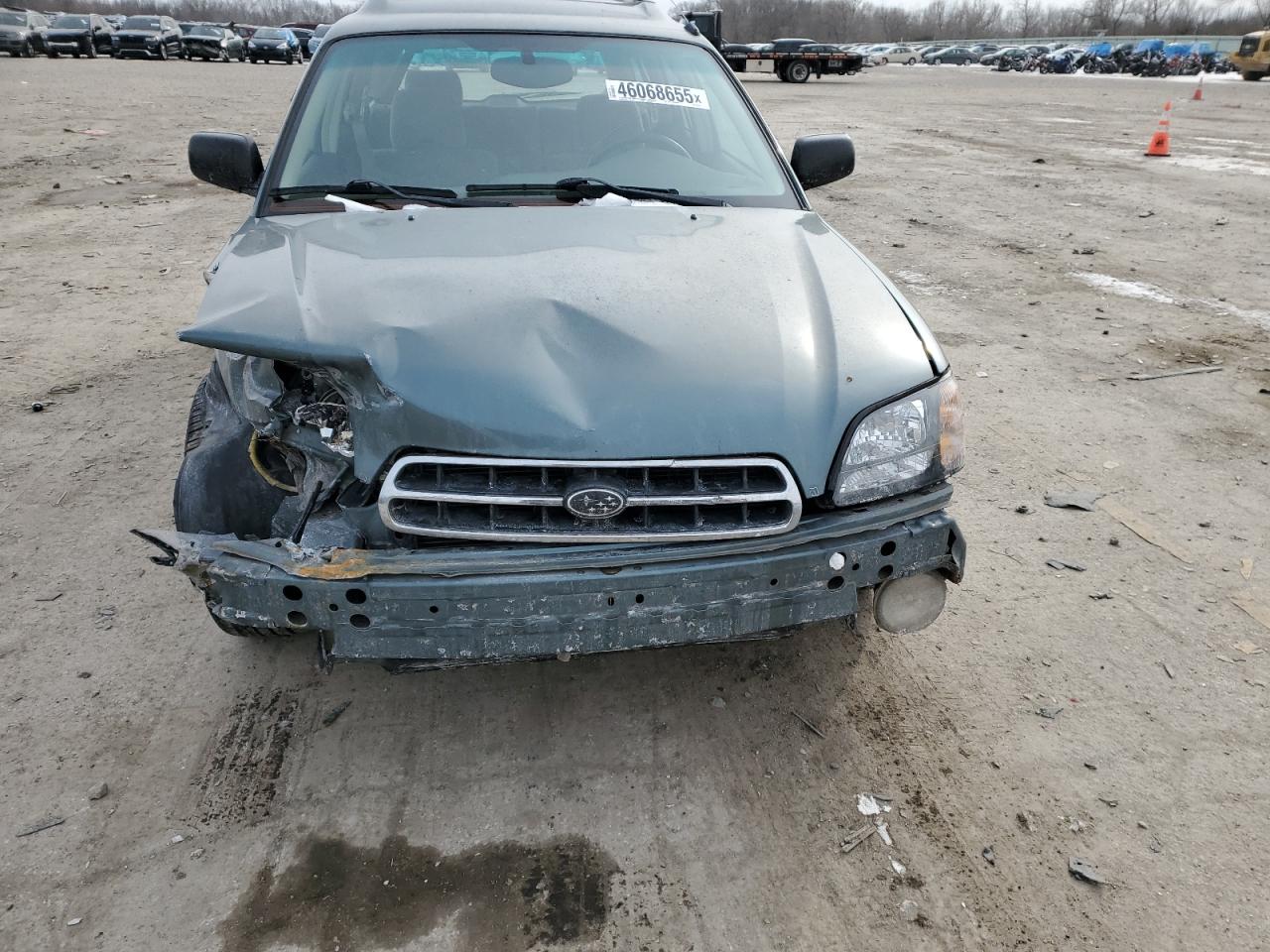 2001 Subaru Legacy VIN 4S3BH675417663070 Copart auction photo, front end / side damage thumbnail 5