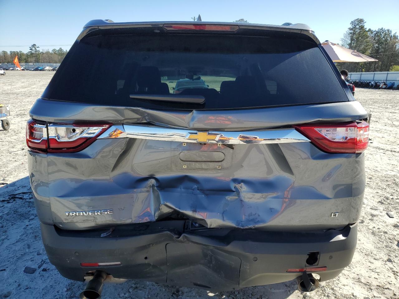 2020 Chevrolet Traverse VIN 1GNERGKW1LJ286579 Copart auction photo, rear end / front end damage thumbnail 6