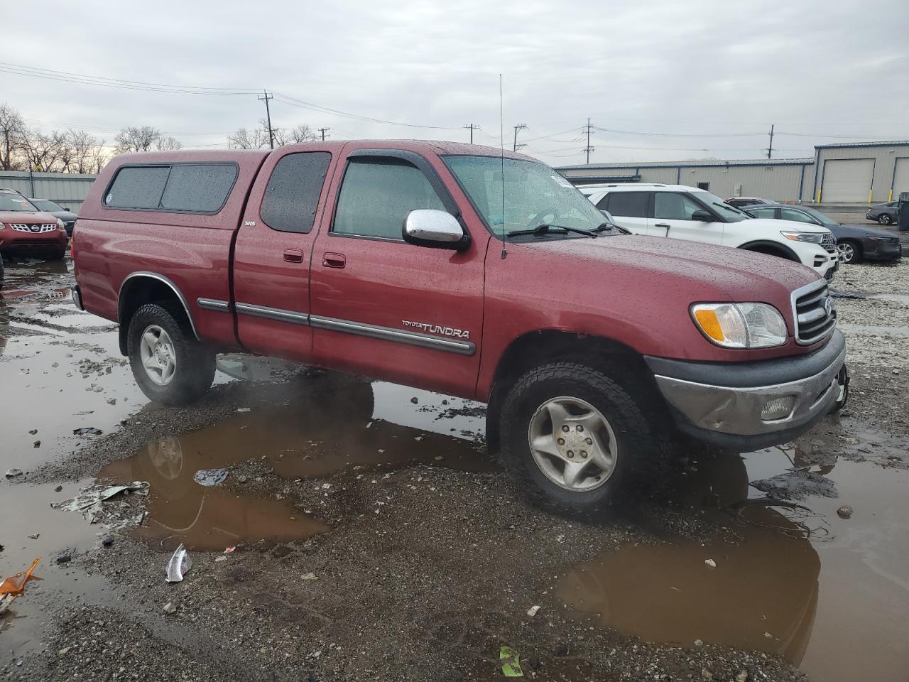 2000 Toyota Tundra VIN 5TBBT4413YS011666 Copart auction photo, normal wear damage thumbnail 4