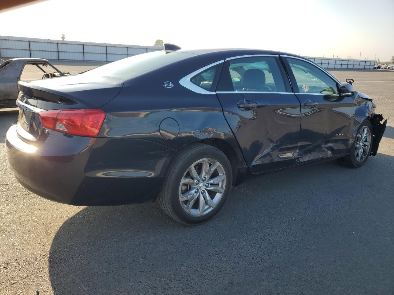2017 Chevrolet Impala VIN 2G1105S3XH9191140 Copart auction photo, front end / side damage thumbnail 3