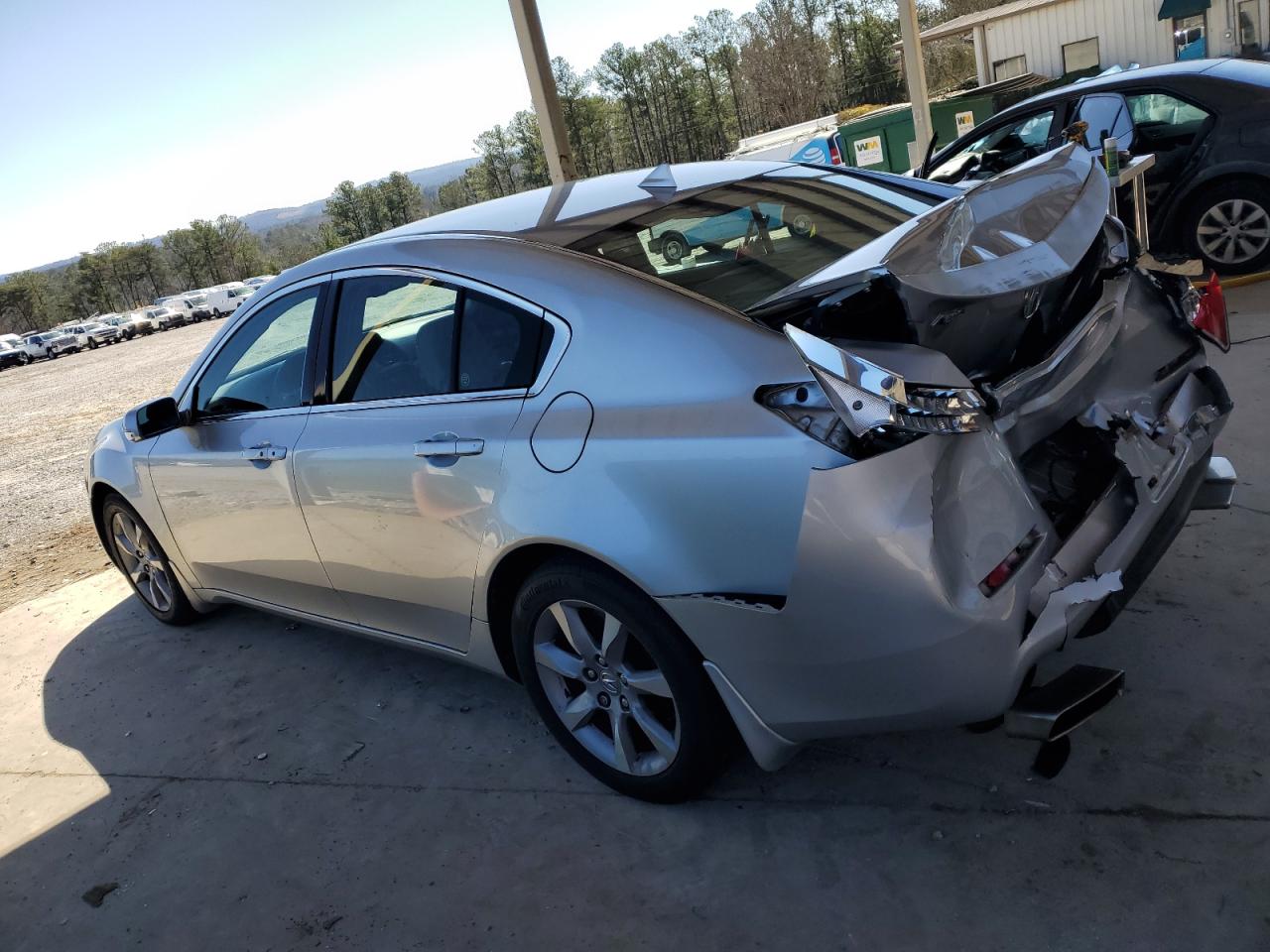 2012 Acura TL VIN 19UUA8F58CA031982 Copart auction photo, rear end damage thumbnail 2