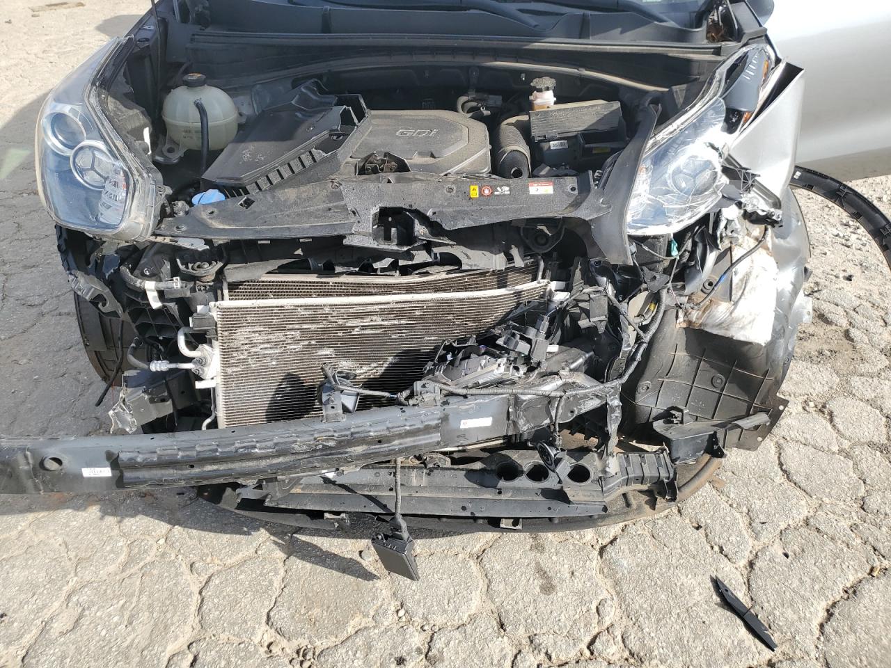 2020 KIA Sportage VIN KNDP63AC8L7752287 Copart auction photo, front end damage thumbnail 13
