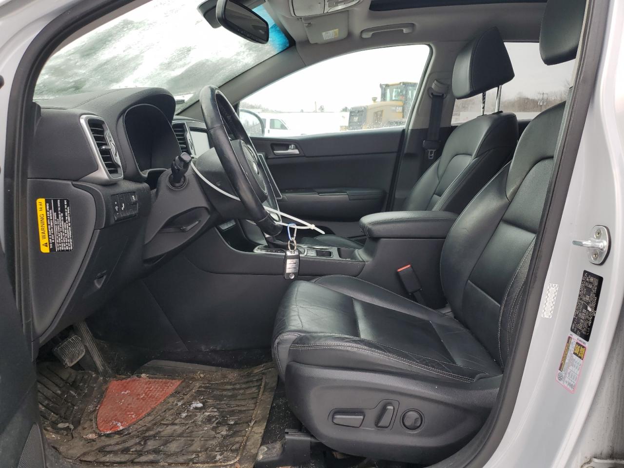 2017 KIA Sportage VIN KNDPNCAC4H7262049 Copart auction photo, front end damage thumbnail 7