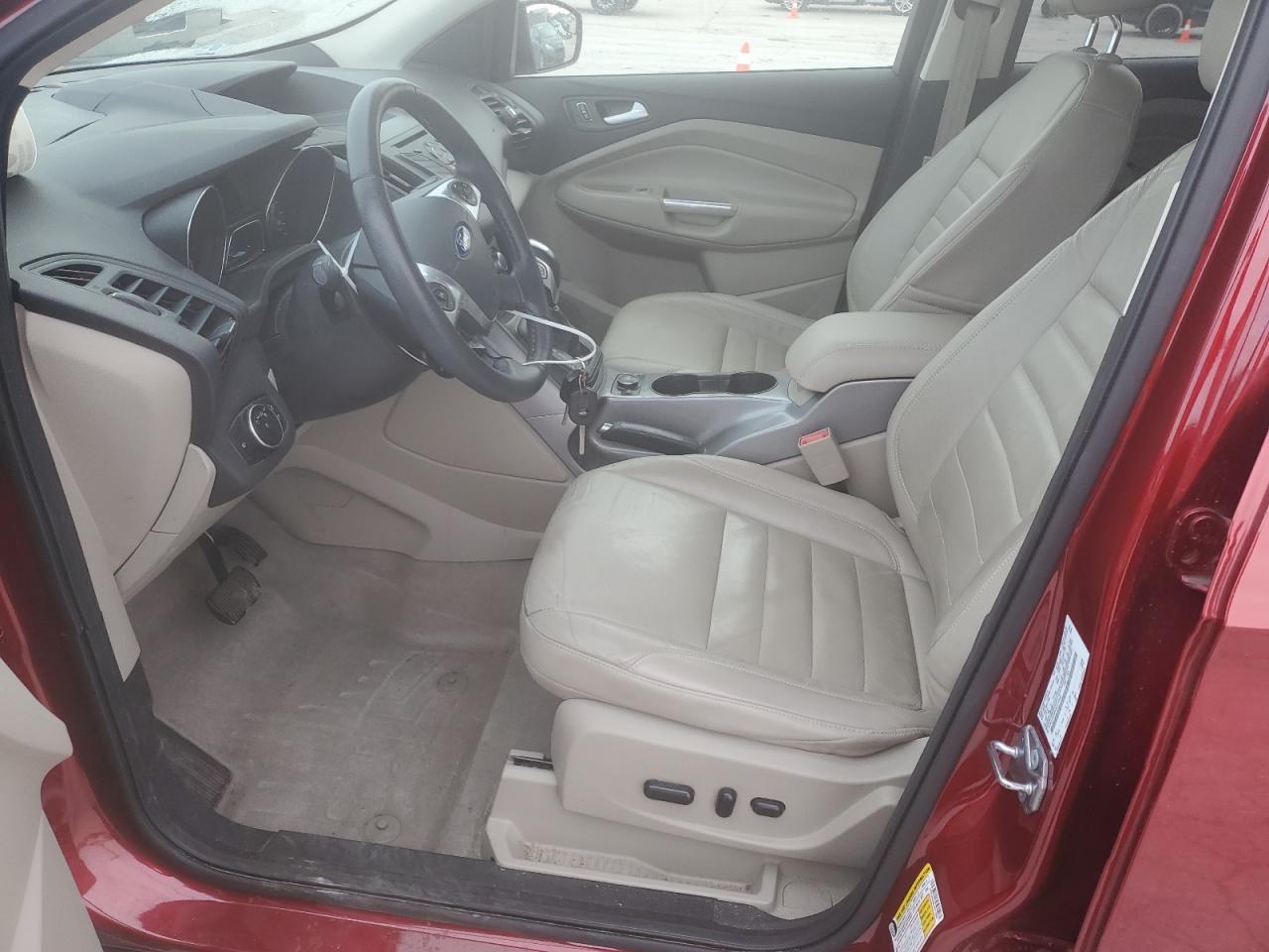 2016 Ford Escape VIN 1FMCU9G98GUC72983 Copart auction photo, front end damage thumbnail 7