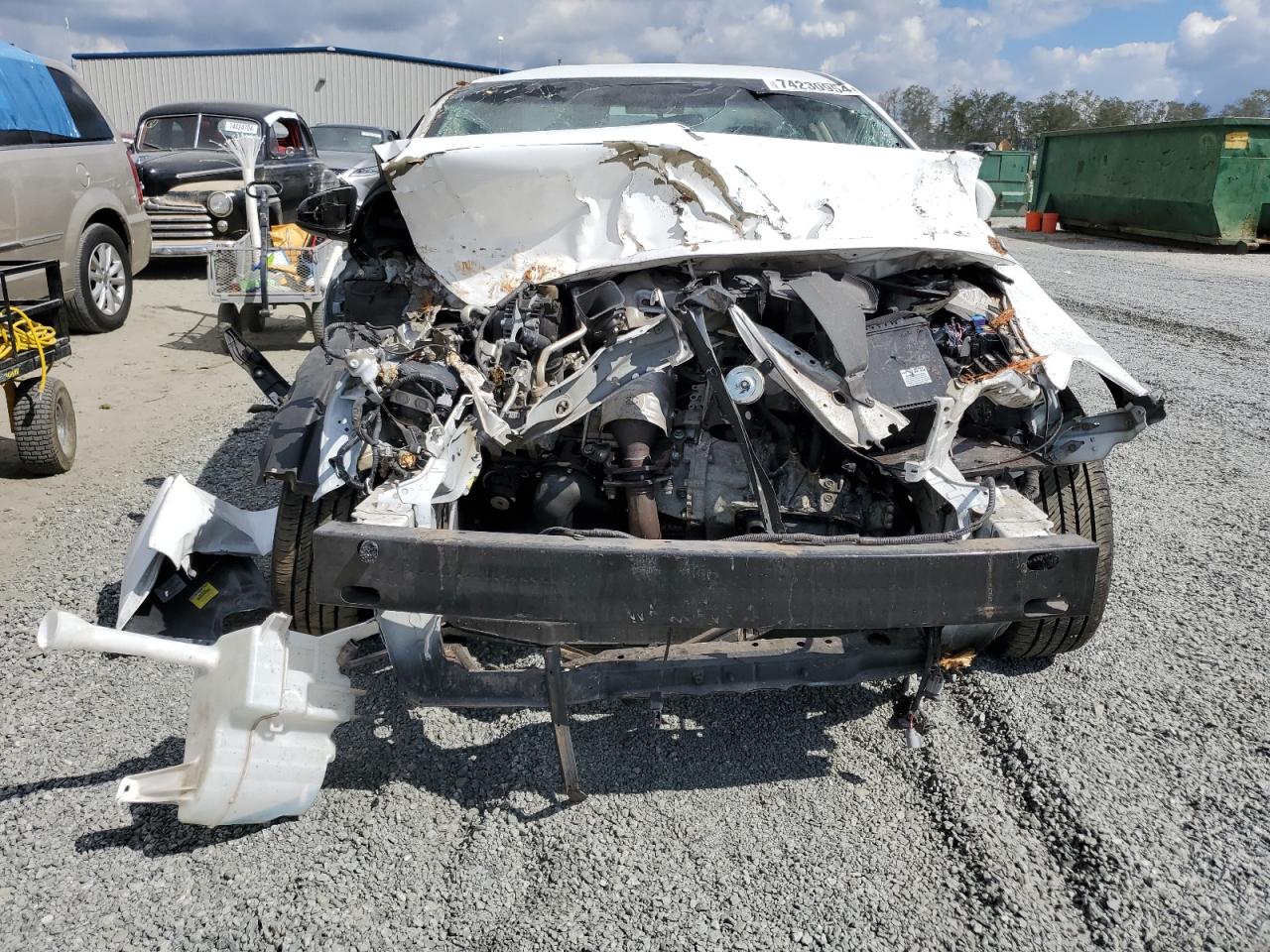 2012 Toyota Camry VIN 4T1BF1FK7CU192063 Copart auction photo, front end damage thumbnail 5