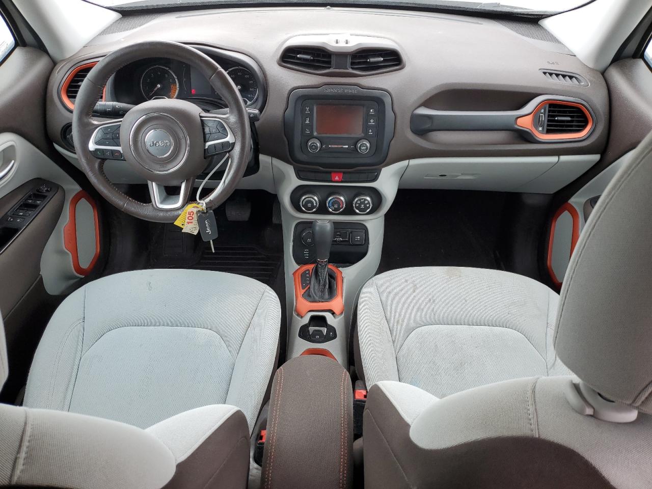 2015 Jeep Renegade VIN ZACCJBBT0FPB75082 Copart auction photo, mechanical damage thumbnail 8