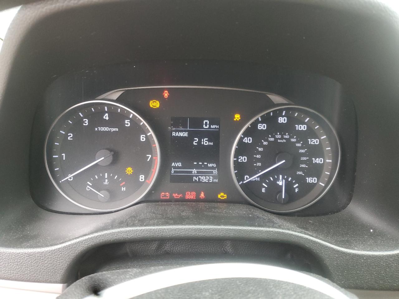 2017 Hyundai Elantra VIN 5NPD74LF4HH057935 Copart auction photo, mechanical damage thumbnail 9
