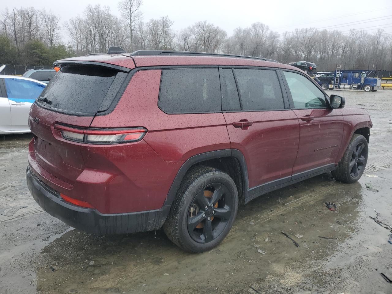 2021 Jeep Grand Cherokee VIN 1C4RJKAG0M8161855 Copart auction photo, front end damage thumbnail 3