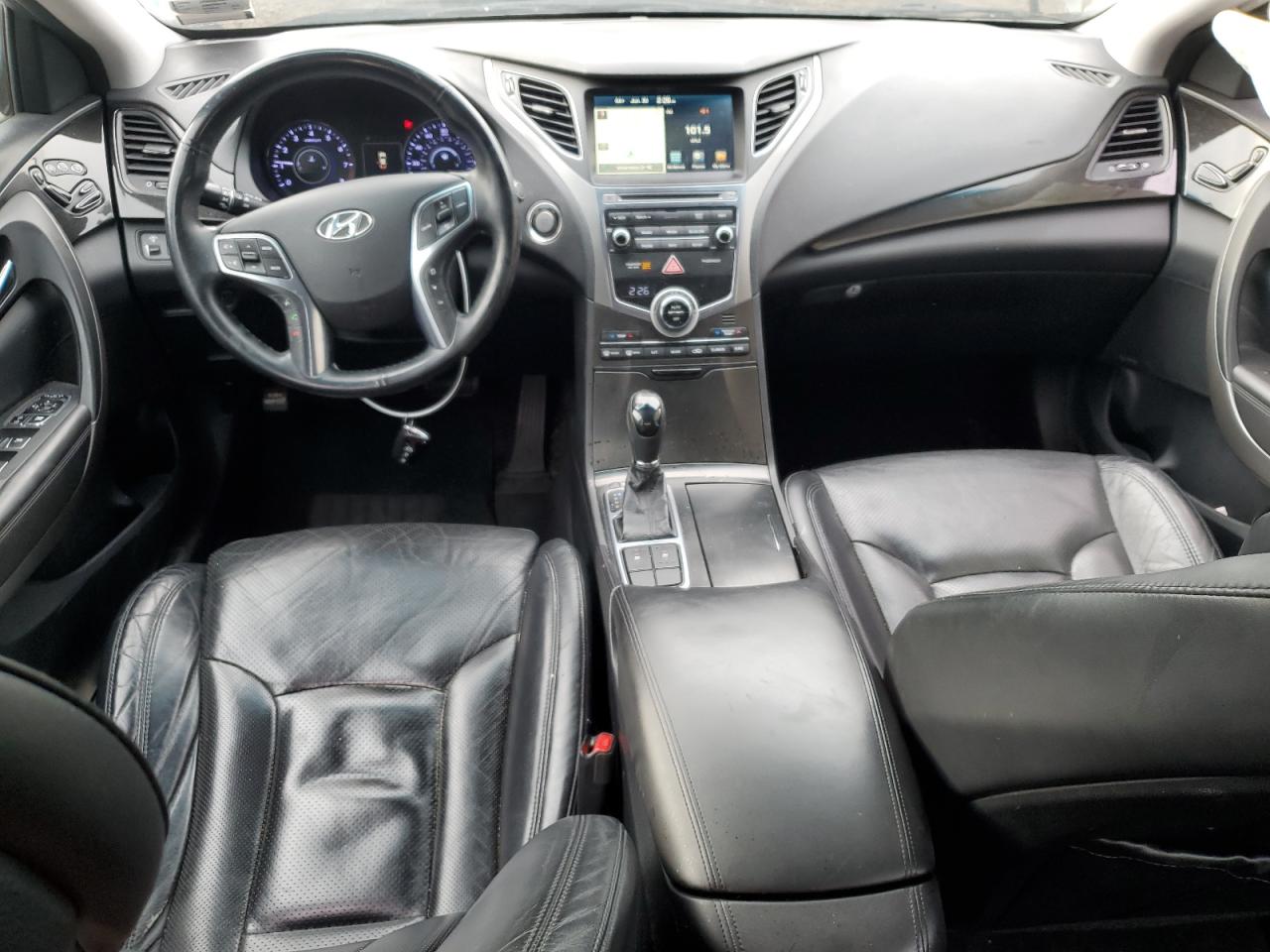 2015 Hyundai Azera VIN KMHFG4JGXFA469152 Copart auction photo, front end / side damage thumbnail 8